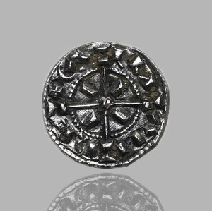 HUNGARY. Coloman, 1095-1116. Silver Denar, Cross type, Huszar 35