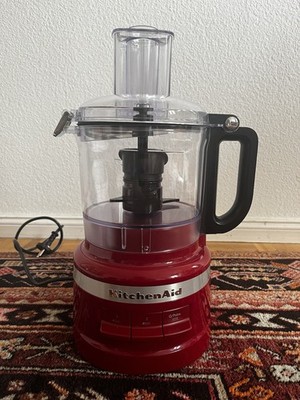 KitchenAid Food Processor 1,7 L rot 250 W mit 2 Klingen & 2 Scheiben