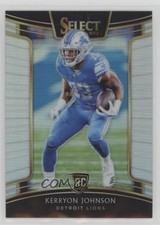 2018 Panini Select Concourse Silver Prizm Kerryon Johnson #13 0p9n