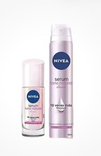 Deodorant Nivea Extra Clarifying Serum-1Roll on 40ml  1 spray 100 ml Set of 2