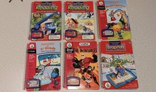 Lot of 6 LeapFrog Books & Cartridges: 1st/2nd...