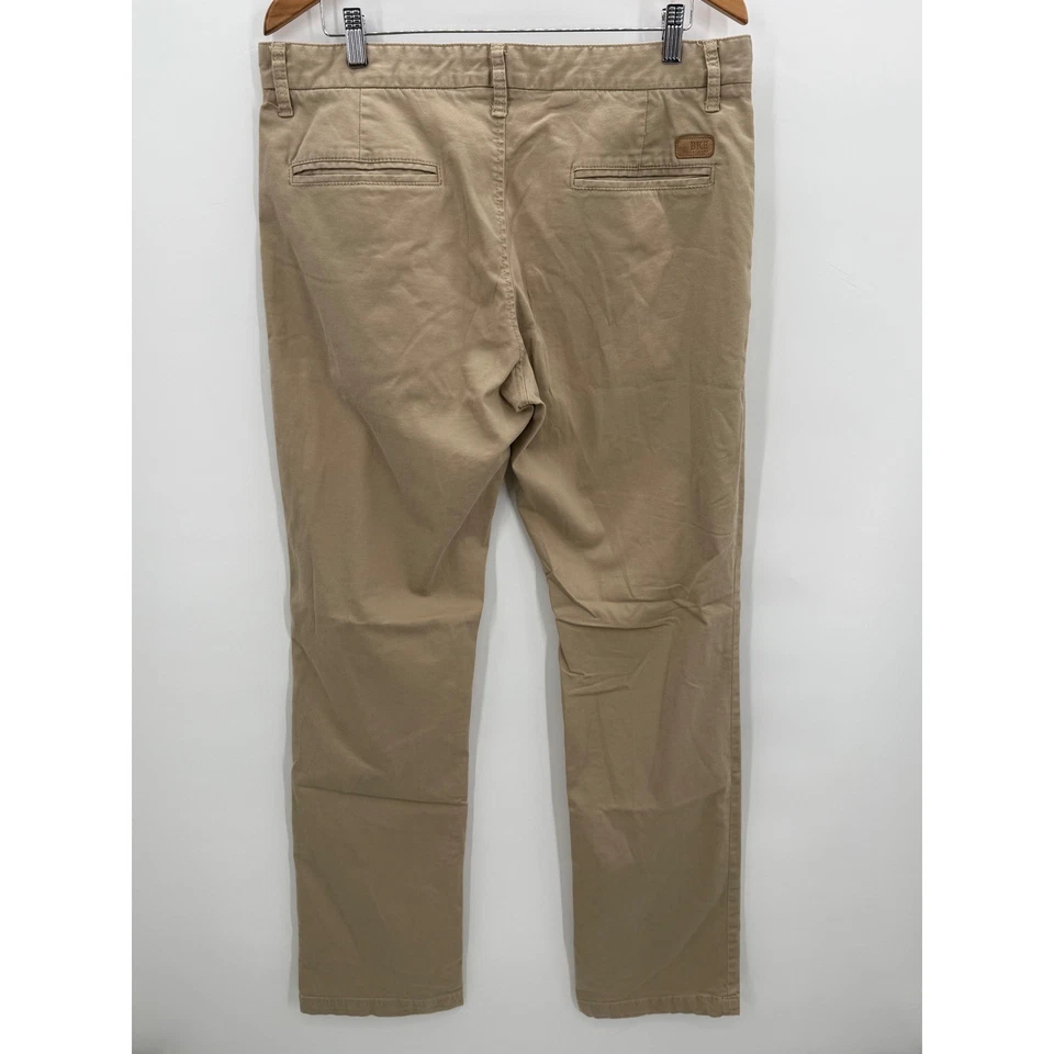 Мужские повседневные брюки BKE Tyler 36x36 бежевые хаки чино - Изображение 3 из 4