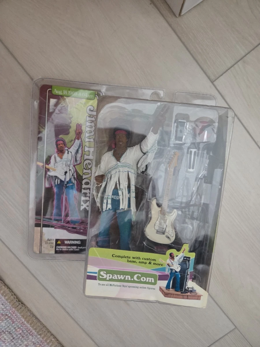 McFarlane Toys Jimi Hendrix Music 1969 Year Manufactured Action