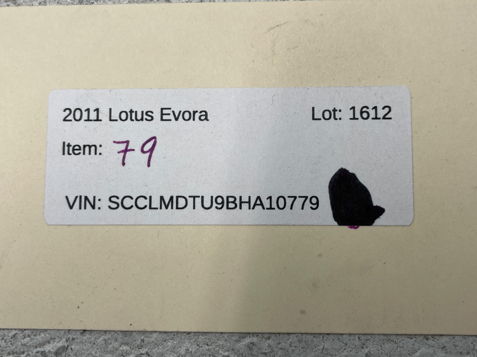 10 11 12 13 14 Lotus Evora Battery Cable Wire Wiring Harness 3.5L 1612 OEM