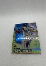 2021 Bowman's Best - Sixto Sanchez #60 Blue Refractor /150 (RC)