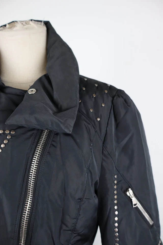 RICHMOND GIUBBINO PIUMINO GIACCA DONNA Tg 42 WOMAN CASUAL JACKET VINTAGE CINTURA - Immagine 2 di 4