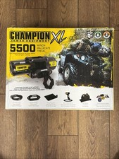 Champion Power Equipment Xl 5500-lb. Atvutv Synthetic Rope Winch Kit Champion Power Equipment Xl 5500-lb. Atvutv Synthetic Rope Winch Kit
