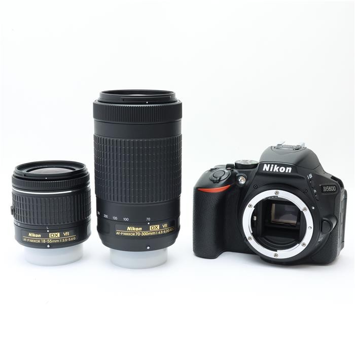 Nikon D5600 Camera + 18-55mm VR + 70-300mm VR Dual Zoom Lens Kit