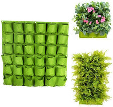 Fioriera Verticale Da Giardino Tasche Multiple Da Appendere Alla Parete per Uso 