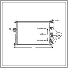 Radiateur Mercedes CLASSE S