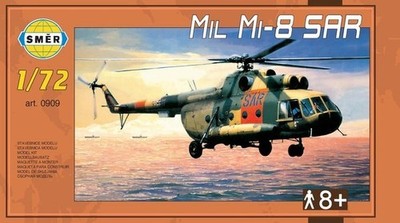 Mil Mi 8 and Mi 17 SAR Search & Recue helicopter (1/72 model kit, Smer 0909)