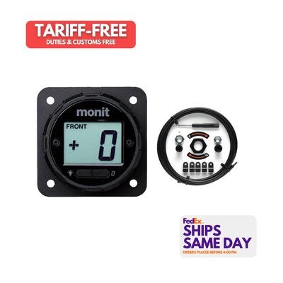 Monit BD01-2-BK, Kit Natural Stainless Brake Bias Adj Digital Flat Panel Mnt Bla