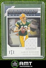 Aaron Rodgers 2020 Panini National Treasures 11/99 Century Jersey Packers