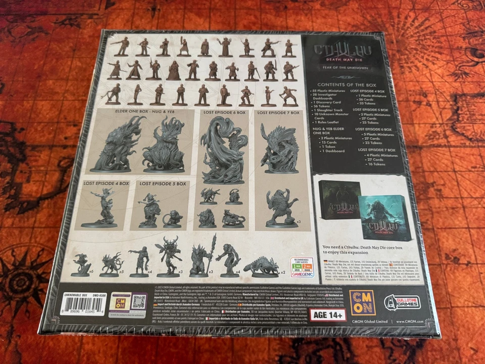 Cthulhu Death May Die - Kickstarter - Caja incognoscible - Imagen 2 de 2