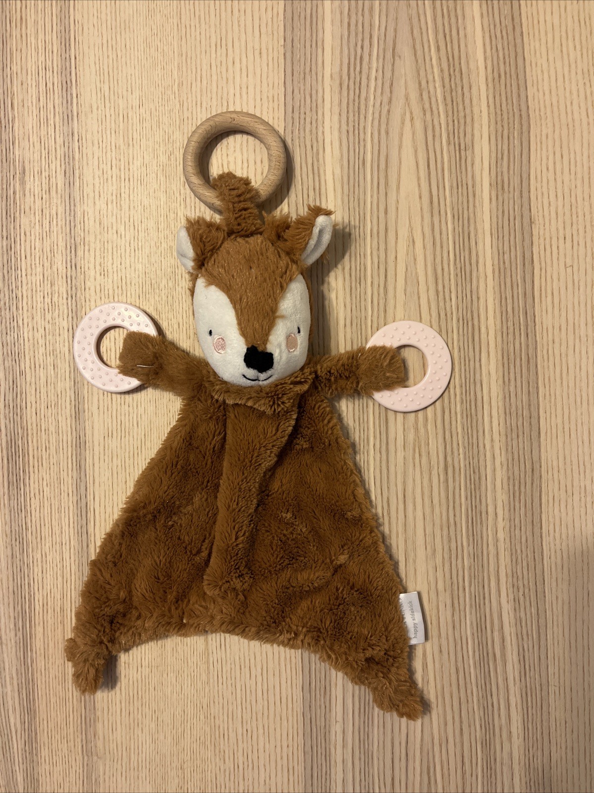 Lovey Bella Tunno Bunny Rabbit Baby Security Blanket Teether Plush Excellent