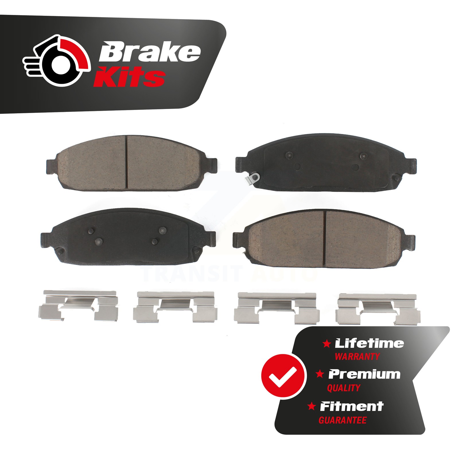 Front Ceramic Brake Pads For 2005-2010 Jeep Grand Cherokee Limited North Edition