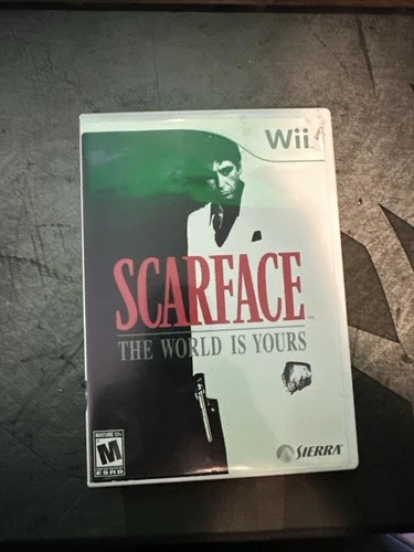Scarface: The World is Yours (Nintendo Wii, 2007) CIB Complete With Manual Works
