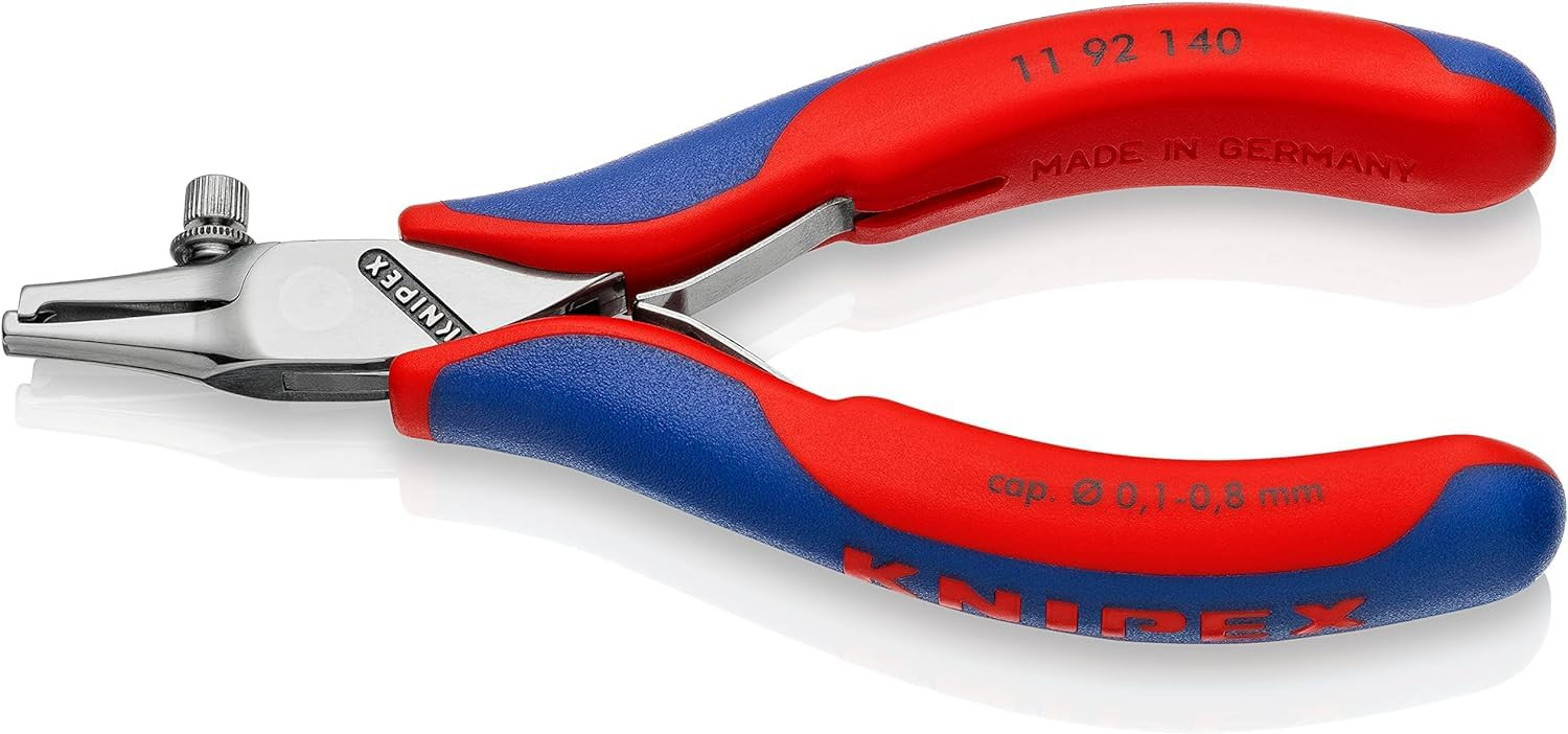 Knipex Pinza spelacavi per elettronica rivestiti in materiale (x8Q)