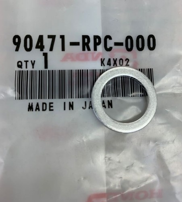 #ad #ad Genuine Honda Washer Drain 16MM 90471 RPC 000 $6.19
