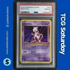 2023 POKEMON CLASSIC COLL BLASTOISE & SUICUNE EX DECK #014/034 MEWTWO PSA 10