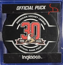 2025-2026 AHL Grand Rapids Griffins Official Game Puck (30-Yr Anniversary)