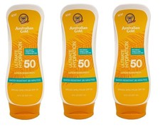 BL Australian Gold Spf 50 Lotion Ultimate Hydration 8oz X 3 Packs