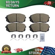 Front Premium Ceramic Brake Pads for 2015-2019 Hyundai Sonata 2021 Kona Electric