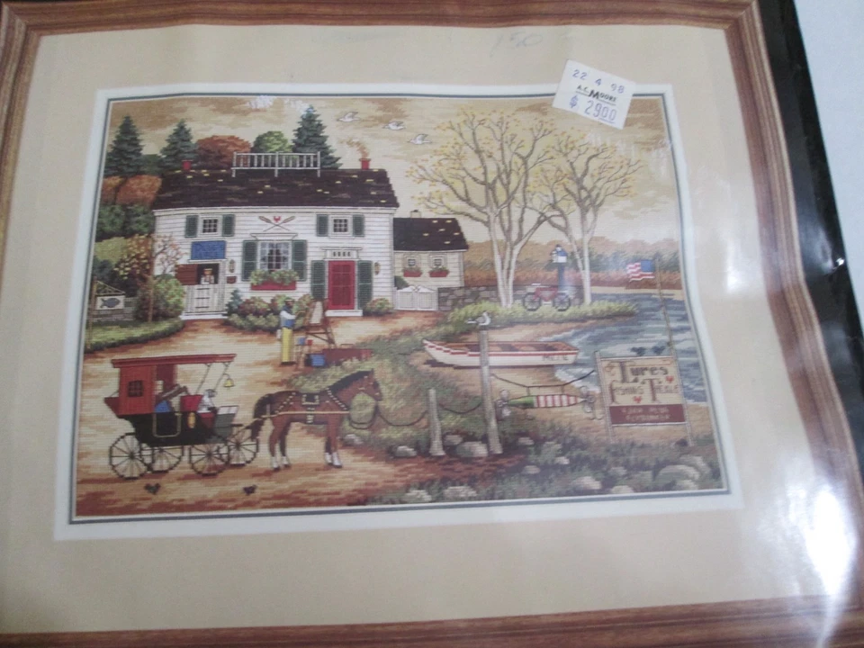 Dimensions Gold Collection Birch Point Cross Stitch Kit Wysocki Open Complete - Image 2 of 4