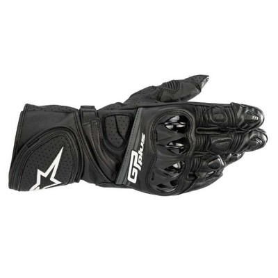 Alpinestars GP Plus R V2 Leder Motorrad Motorrad Sport Handschuhe schwarz