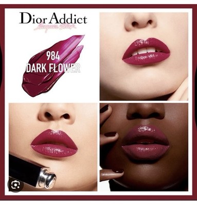 dior addict lacquer stick 984 Dark Flowers