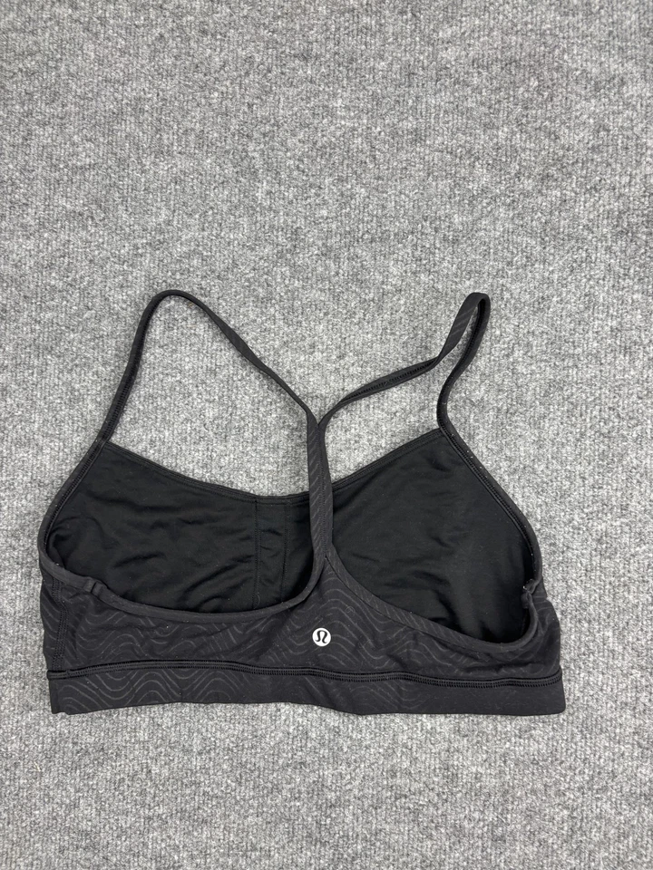 Sutiã esportivo feminino Lululemon 12 fluxo Y costas em T ioga tiras atlético - Imagem 4 de 4