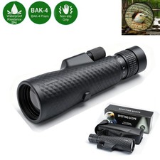 10-30X50 Zoom Monocular Telescope HD BAK4 Prism FMC Lens Scope Hunting Camping