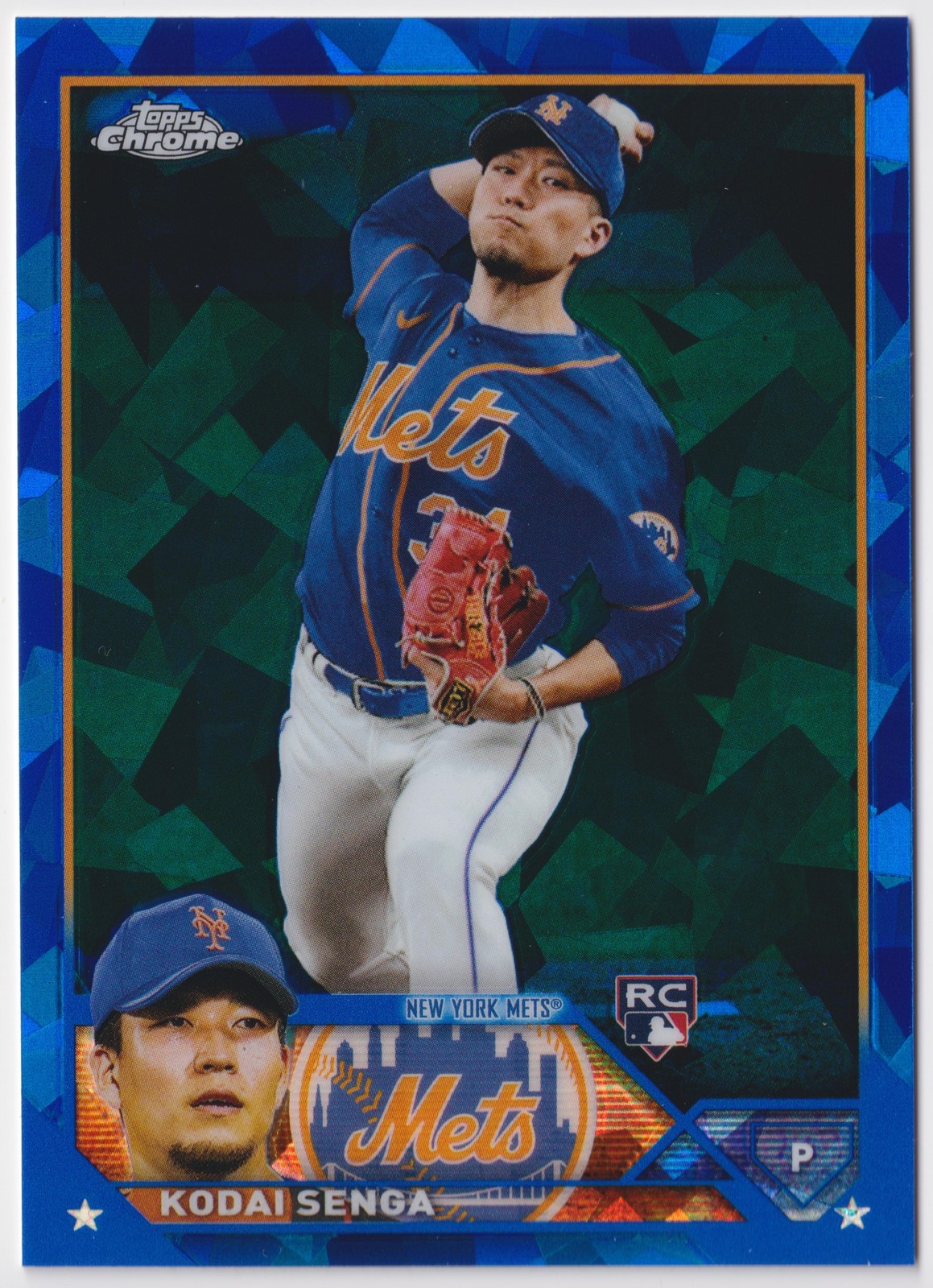 2023 Topps Chrome Sapphire Edition #362 Kodai Senga Rookie New York Mets RC
