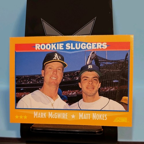 1988 Rookie Sluggers [M. McGwire, M. Nokes] #648