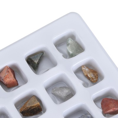 Rock Collection Kit Rock Fun Professional Mineral Rock Science Educational Kit