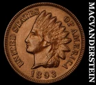 1893 Indian Head Cent- Choice Gem Brilliant Uncirculated+++ Luster #J106