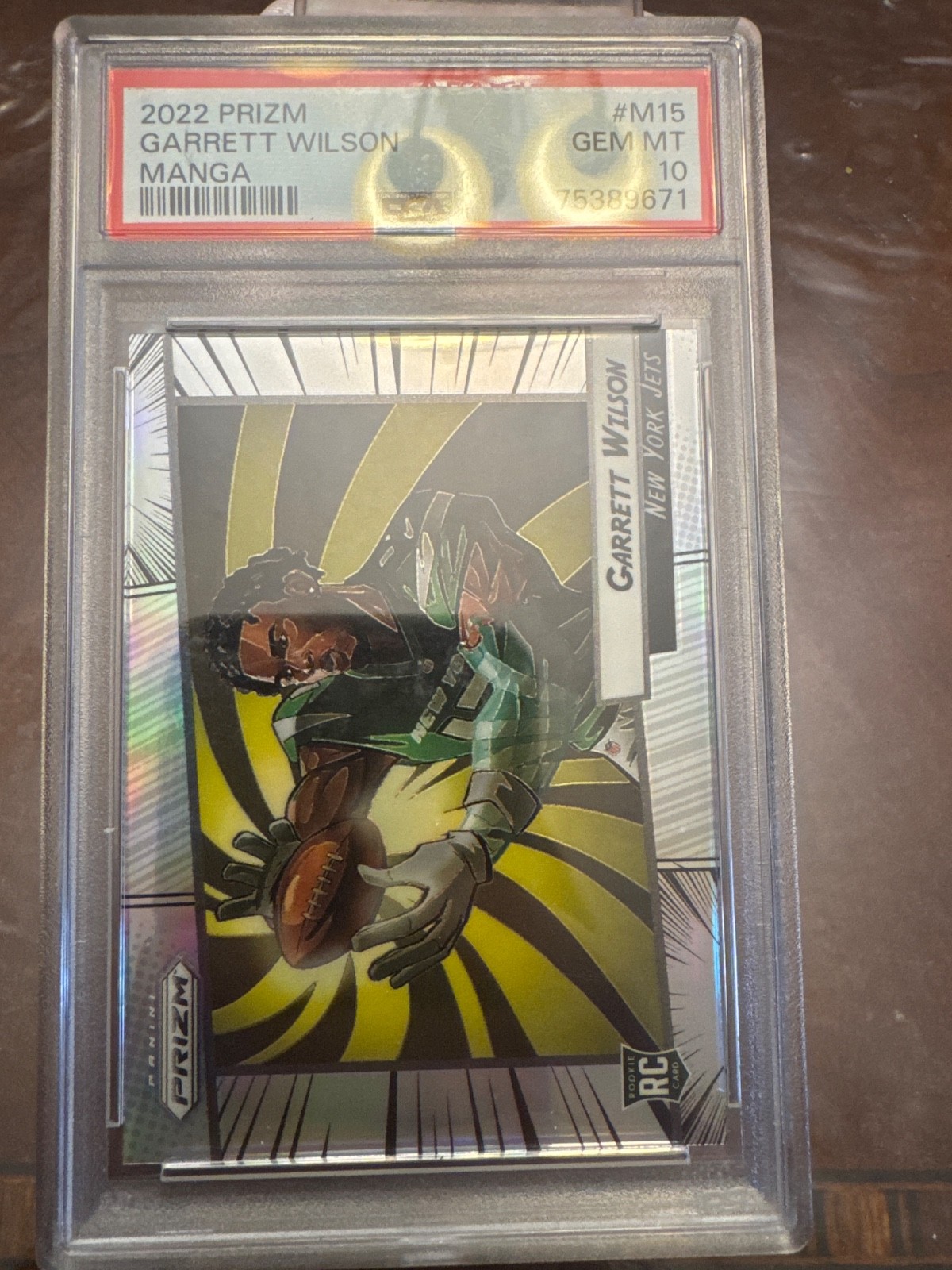 Garrett Wilson Panini Prizm Manga #M15 Base