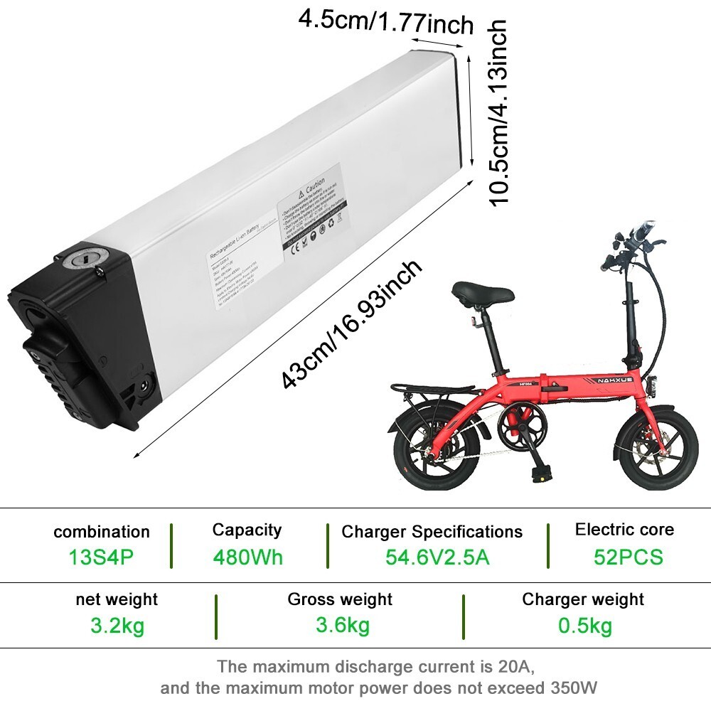 Ebike Battery 48V 10Ah Electric Bicycle Battery for Jetson Bolt