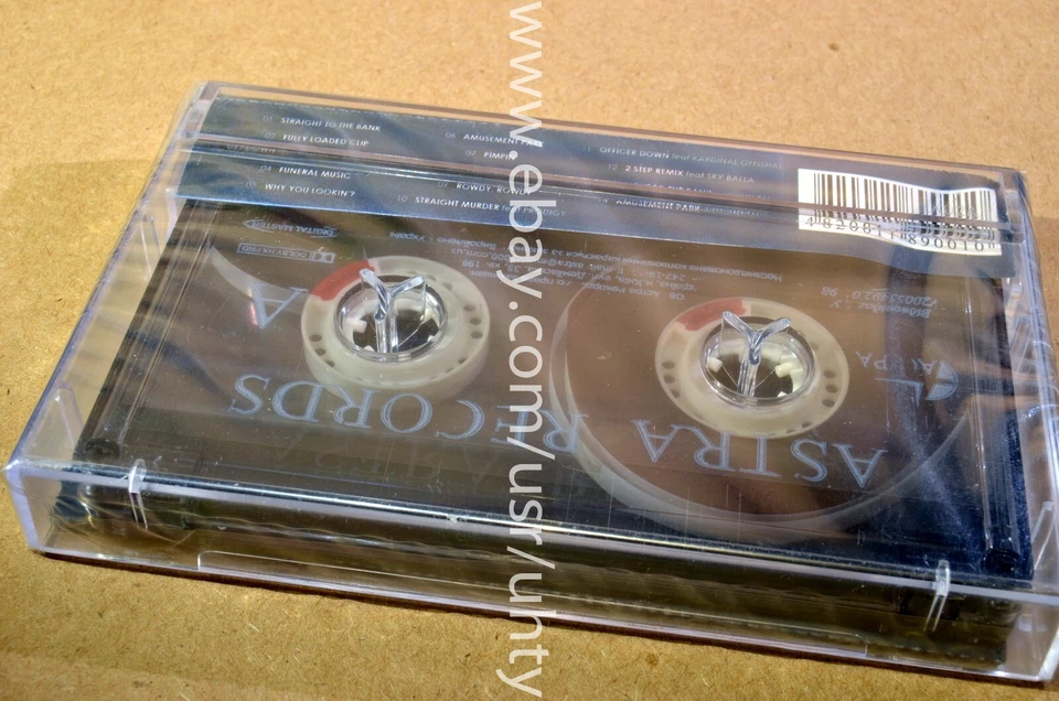 50 CENT BEFORE CURTIS RARE UKR ORIGINAL TAPE CASSETTE HIP HOP GANGSTA RAP SEALED - Image 2 of 2