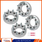 (4) 2" 8x170 to 8x200 Wheel Adapters 14x1.5 For Ford F250 to F350 RAM Dually Rim