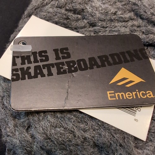 Emerica Y2K Youth Knit "Devoid" Beanie Sz M NWT DEADSTOCK - Picture 3 of 9