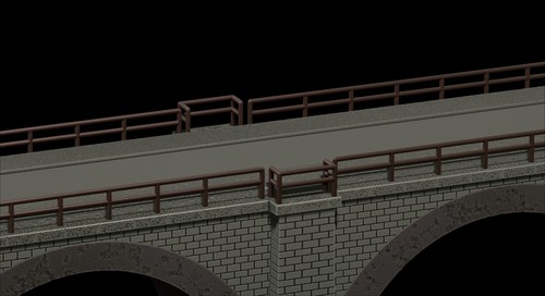 Bridge H0 trains - reproduction viaduct of Cansano File STL-OBJ for 3D Printing - 第 12/24 張圖片