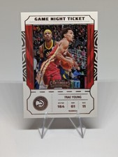 Trae Young 2022-23 Panini Contenders Game Night Ticket #9 Hawks