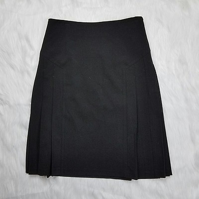 Studio M - Jupe Courte élégante Noir Et Doré Pour Femme - Taille L - Idéale Travail Ou Soirée