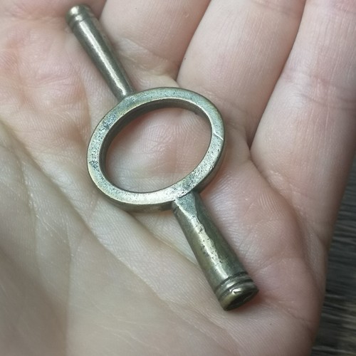 Llave de reloj de carro Henley de latón (CO154) - Imagen 7 de 10
