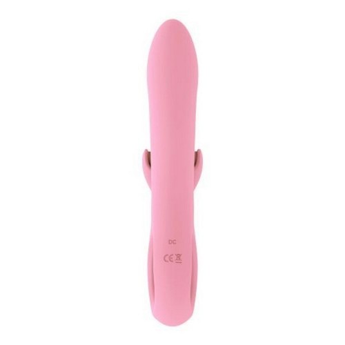 VIBRATORE DESIGN RABBIT PINK TASTE ROTANTE ROSA - Foto 2 di 6