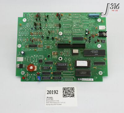 20192 DIGI-CON PCB ASSY 5401-413 | eBay