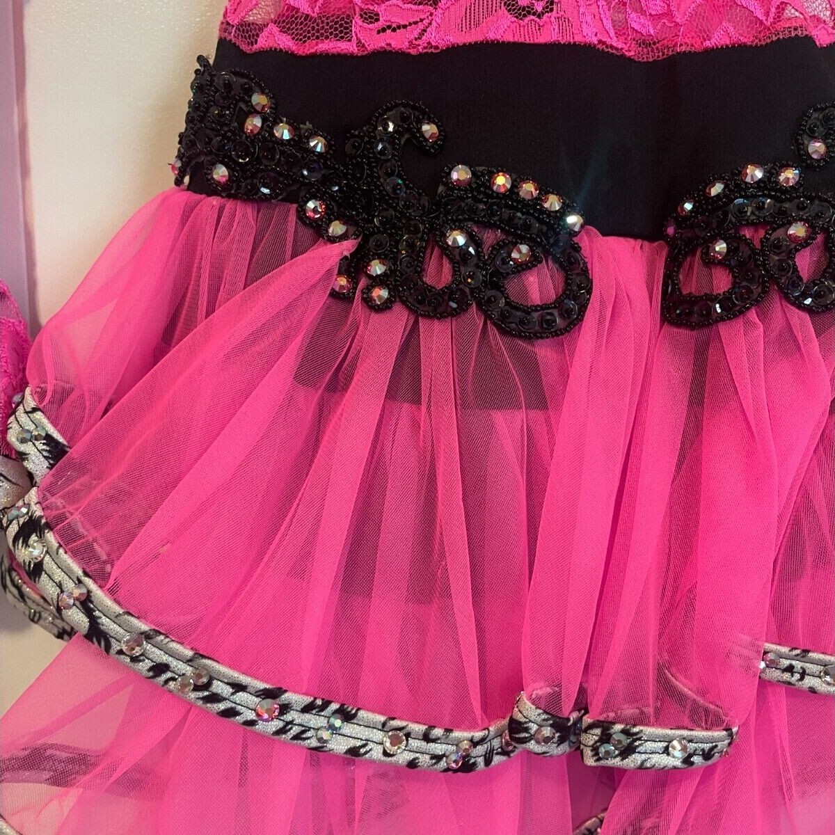 Custom Dance Competition Girls Jazz Medium Costum… - image 6