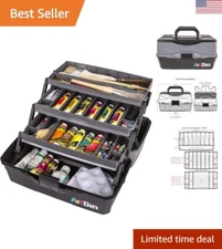 Versatile Organizer for Brushes, Paints, Stamps, and More - Durable Hard Plas...