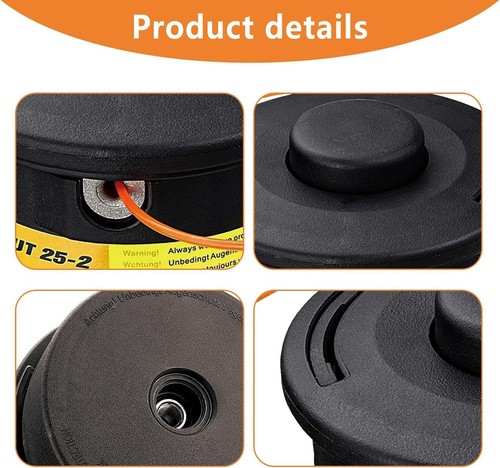 1/2x Profi Mähkopf Fadenkopf Für Stihl FS56 70 80 85 90 Motorsense AutoCut 25-2 - Bild 4 von 16